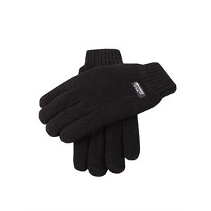 Dents Mens Knitted Thinsulate Lining Gloves